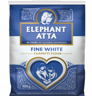 Elephant atta white